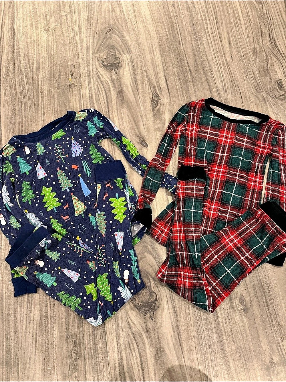 Little Sleepies - bundle of two 4T Christmas Pajama Sets